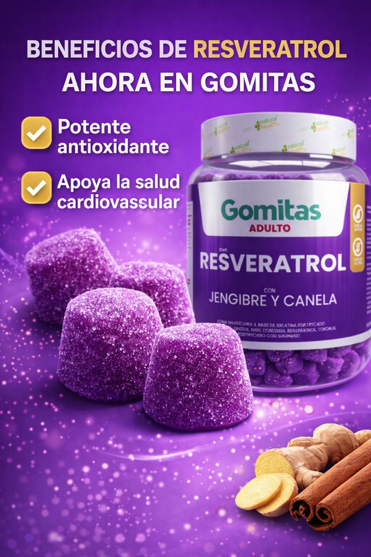 Gomitas resveratrol