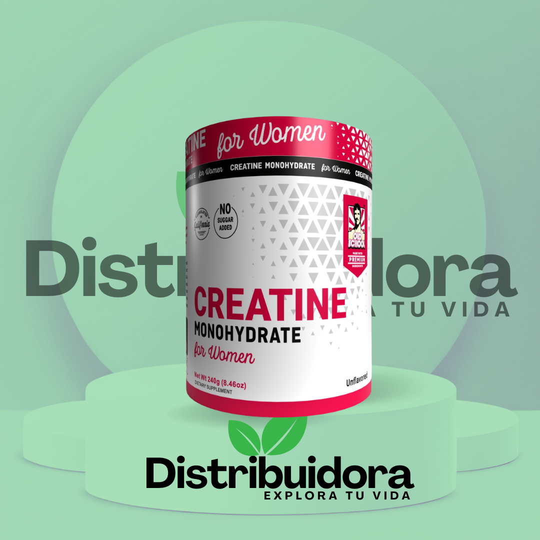 Creatina monohidratada for women