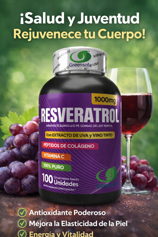 Resveratrol greensoft con registro INVIMA