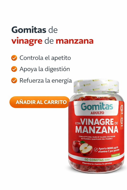 Gomitas vinagre de Manzana x 60 registro INVIMA