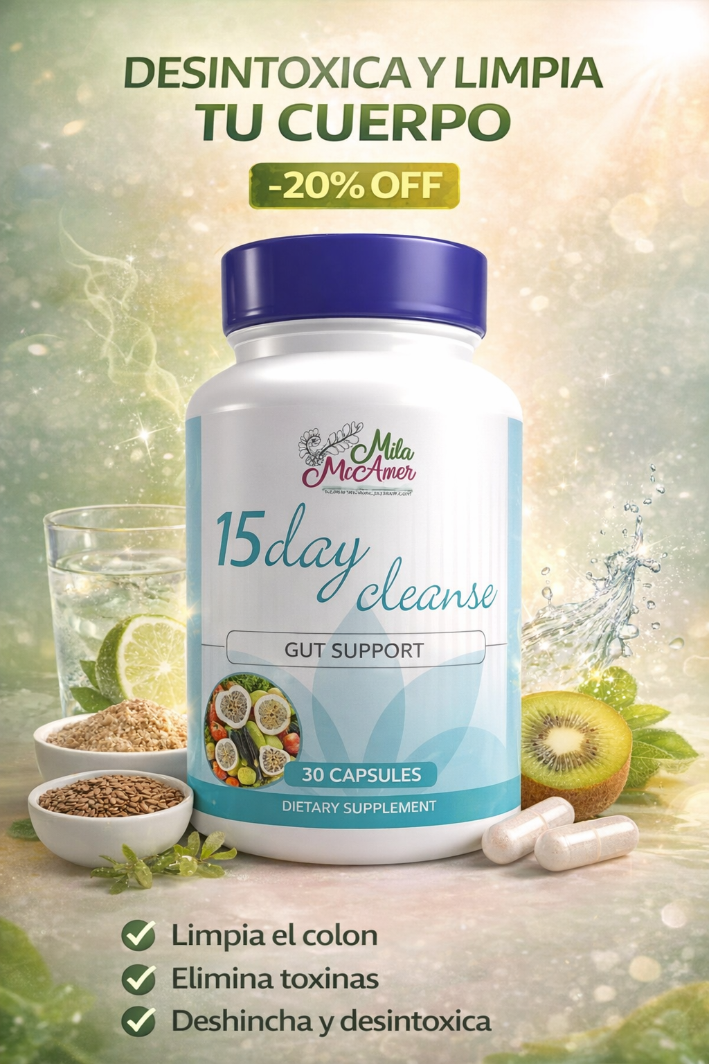 15 days cleanser