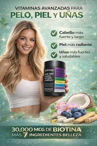 IQ Biology Cologeno y vitaminas para el cabello