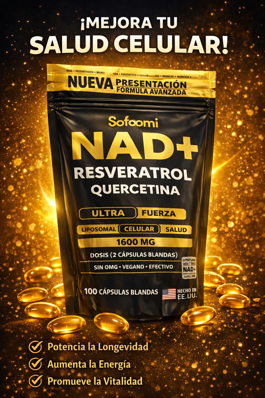 NAD + RESVERATROL QUERCETINA