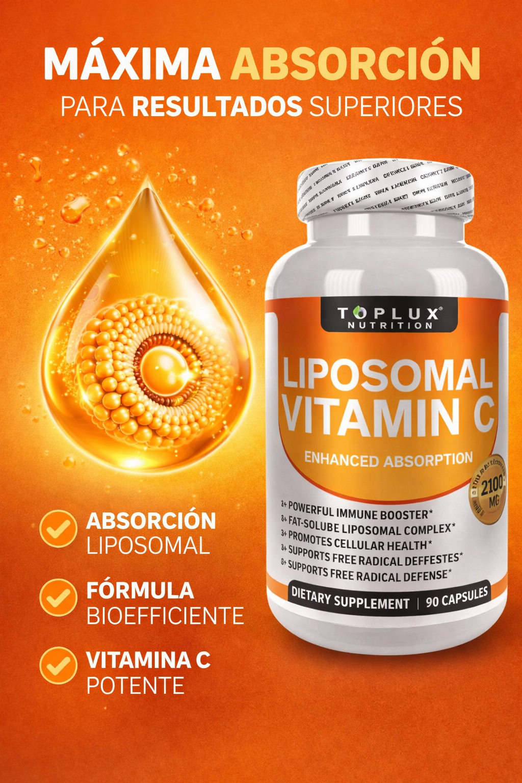 Vitamina C Liposomal Americana