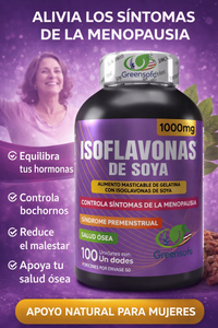 Isoflavonas de soya Greensoft