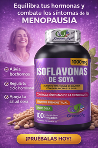 Isoflavonas de soya Greensoft