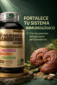 Betaglucanos de ganoderma