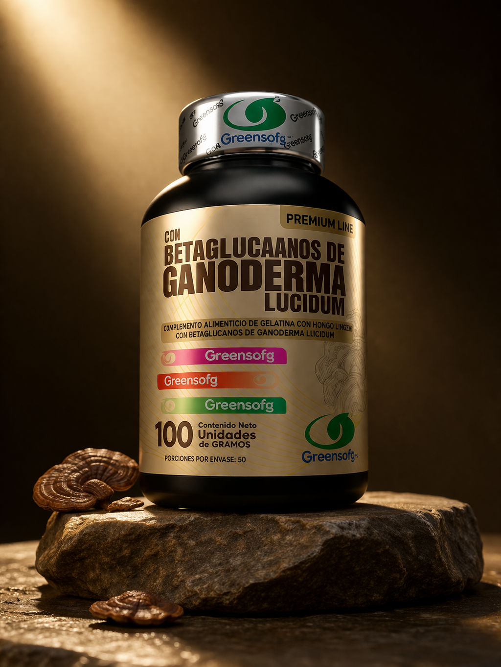 Betaglucanos de ganoderma