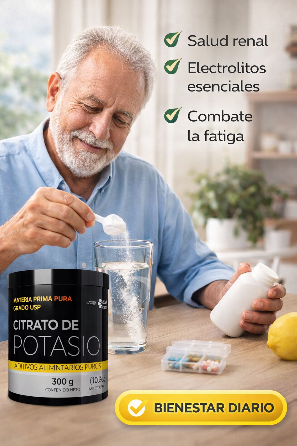 Citrato de Potasio