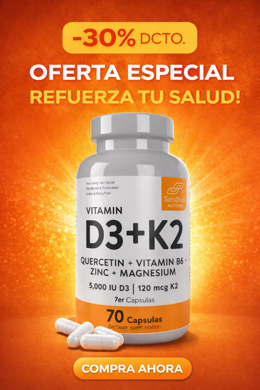 Vitamina D3 +k2