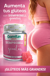 Gomitas Siemprebell Aguaje maca fenogreco