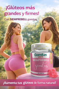 Gomitas Siemprebell Aguaje maca fenogreco