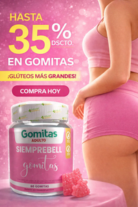 Gomitas Siemprebell Aguaje maca fenogreco