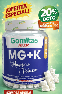 Gomias Magnesio y  potasio