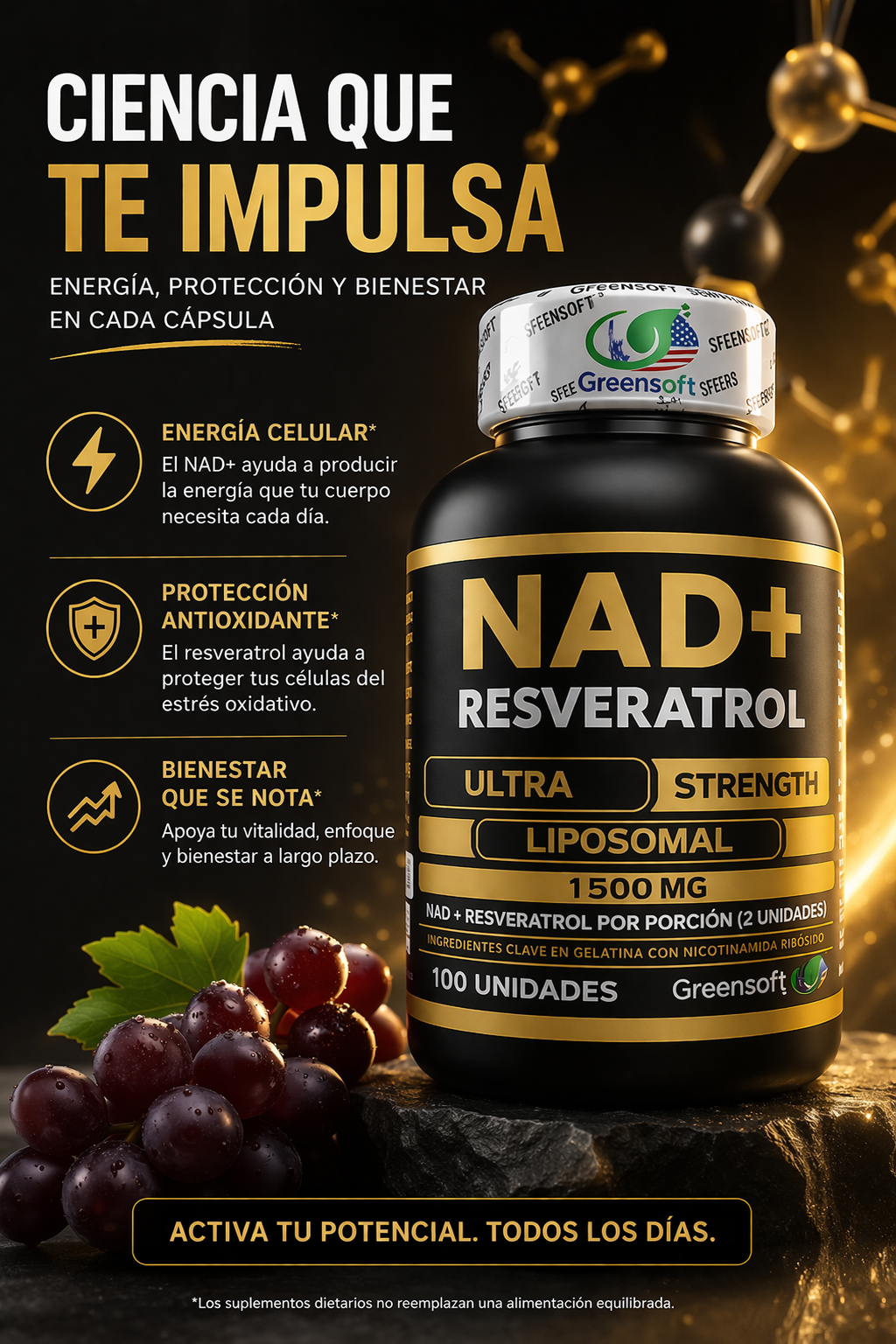 Nad+Resveratrol Greensoft