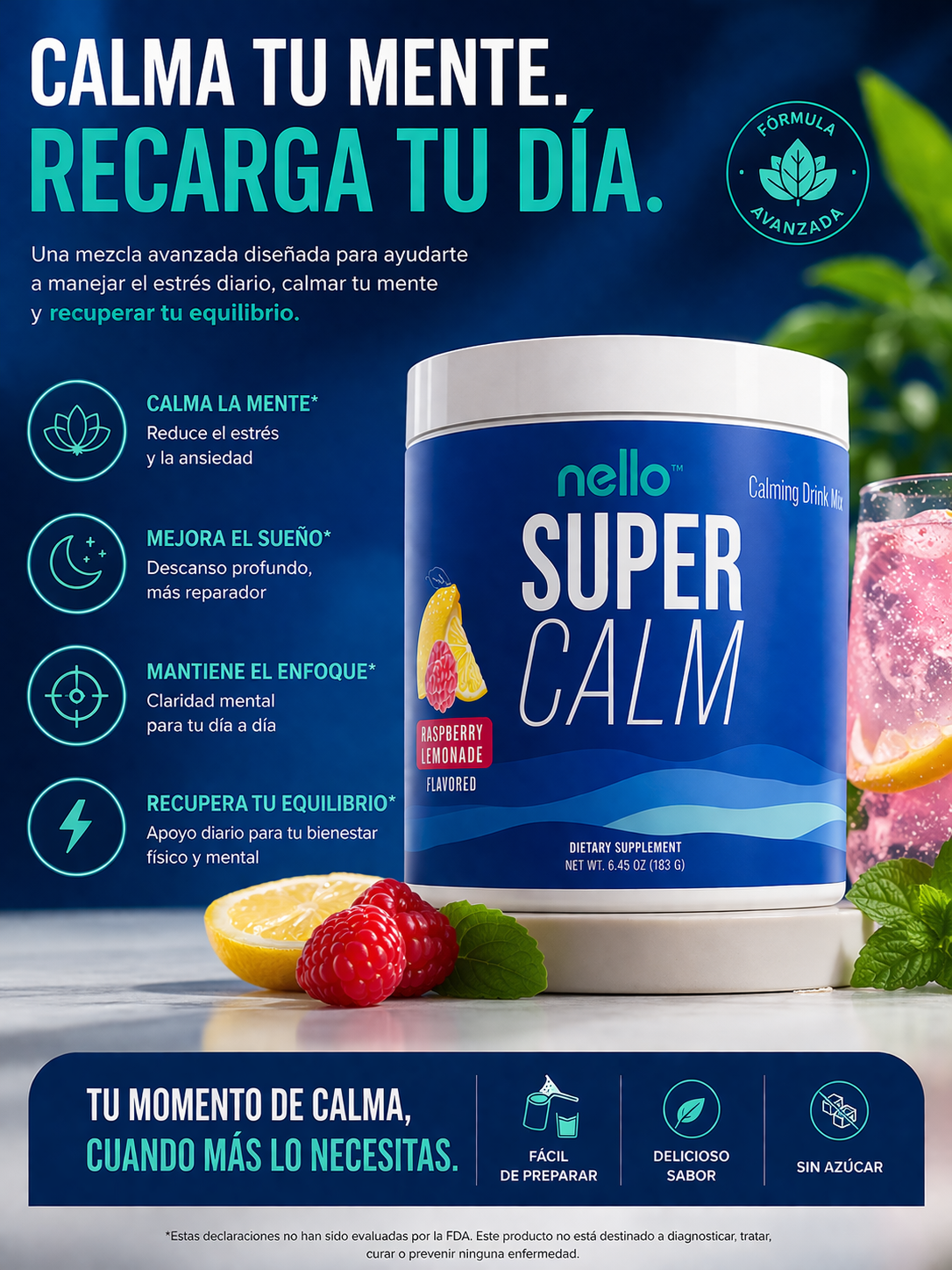 Super calm Frambuesa