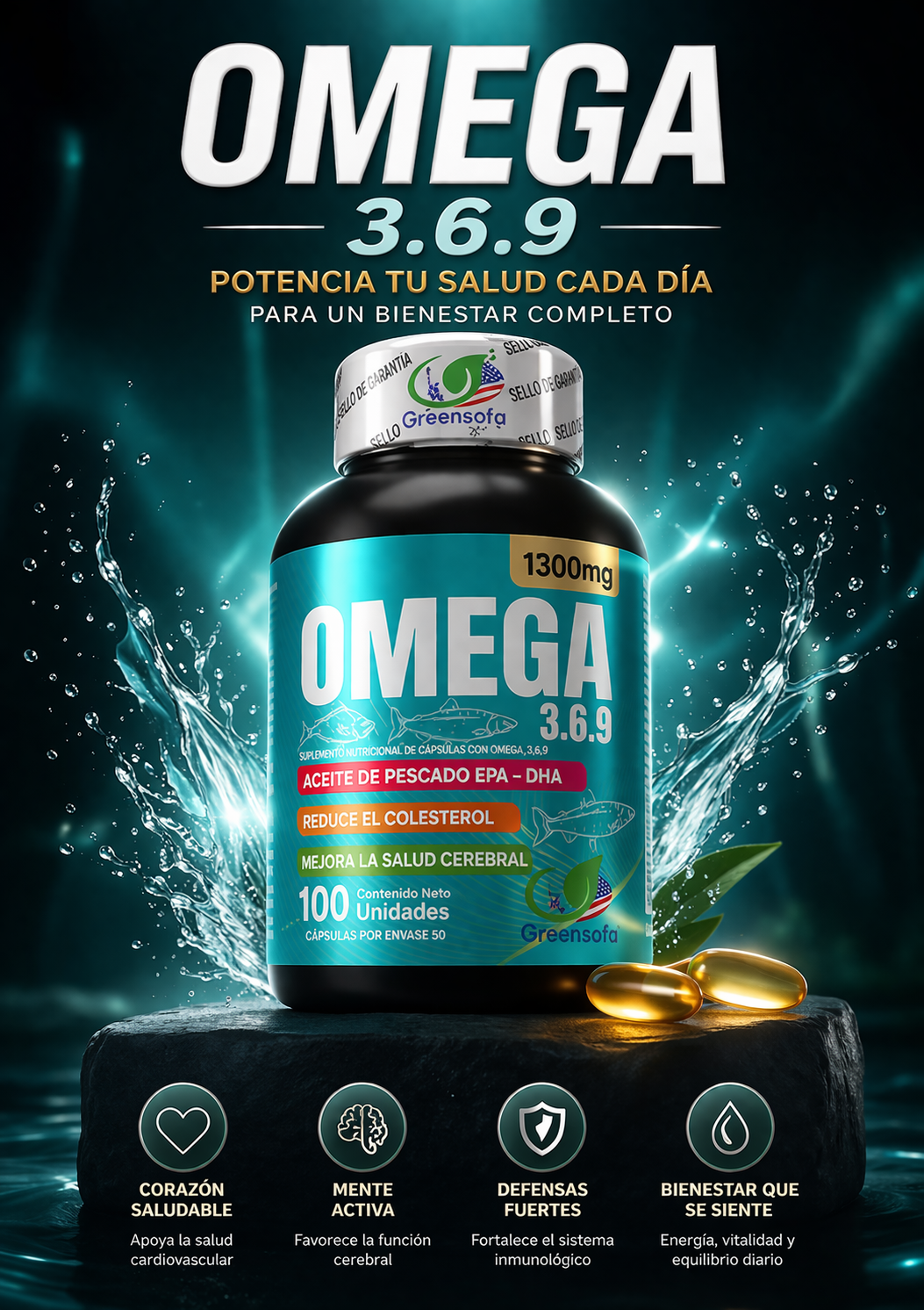 Omega 3,6,9 greensoft