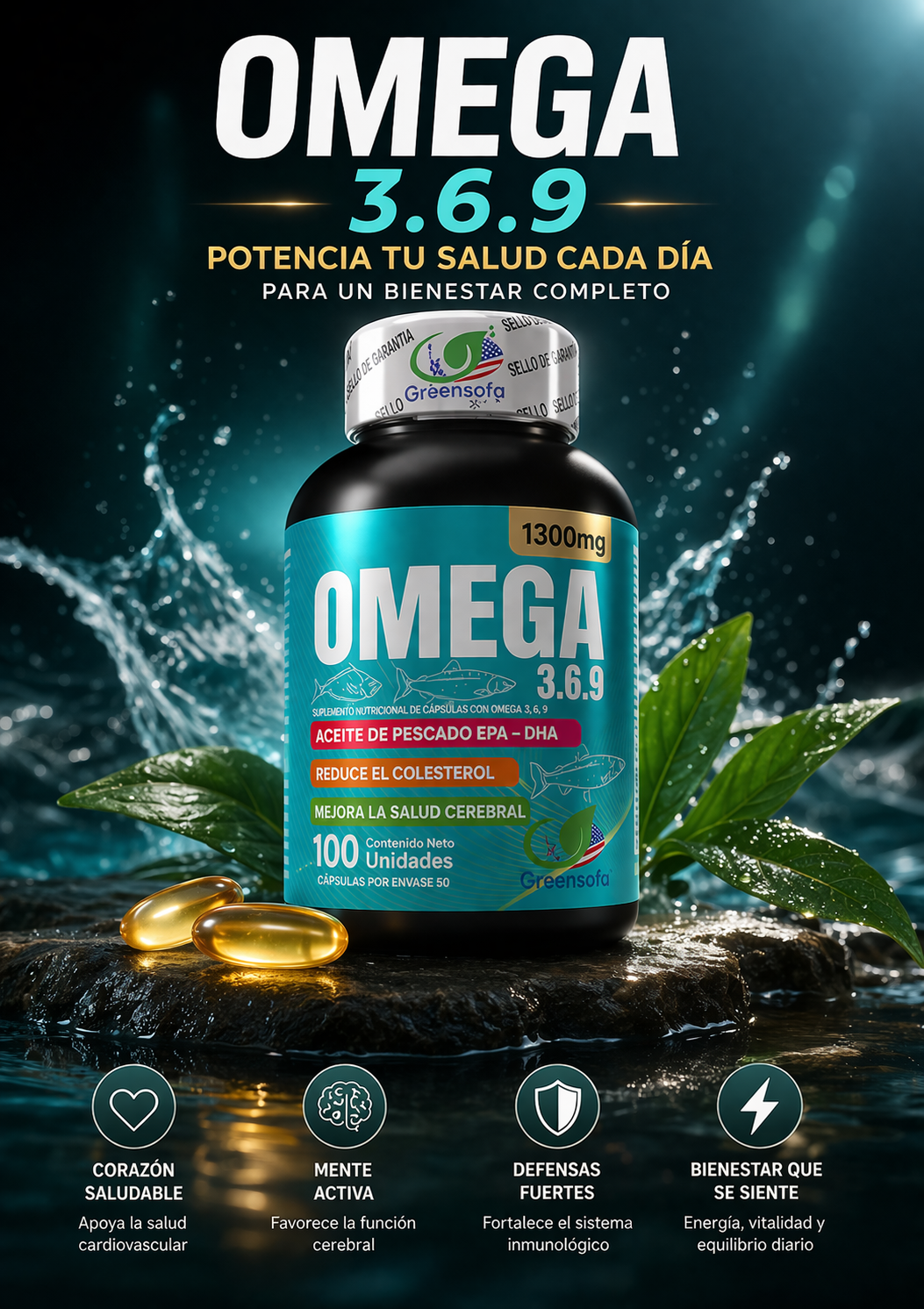 Omega 3,6,9 greensoft