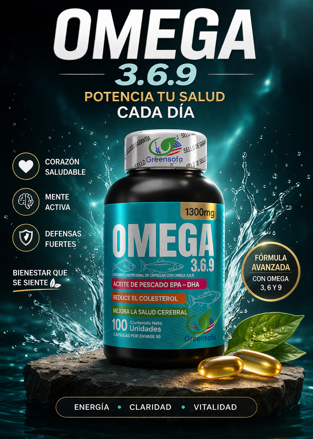 Omega 3,6,9 greensoft