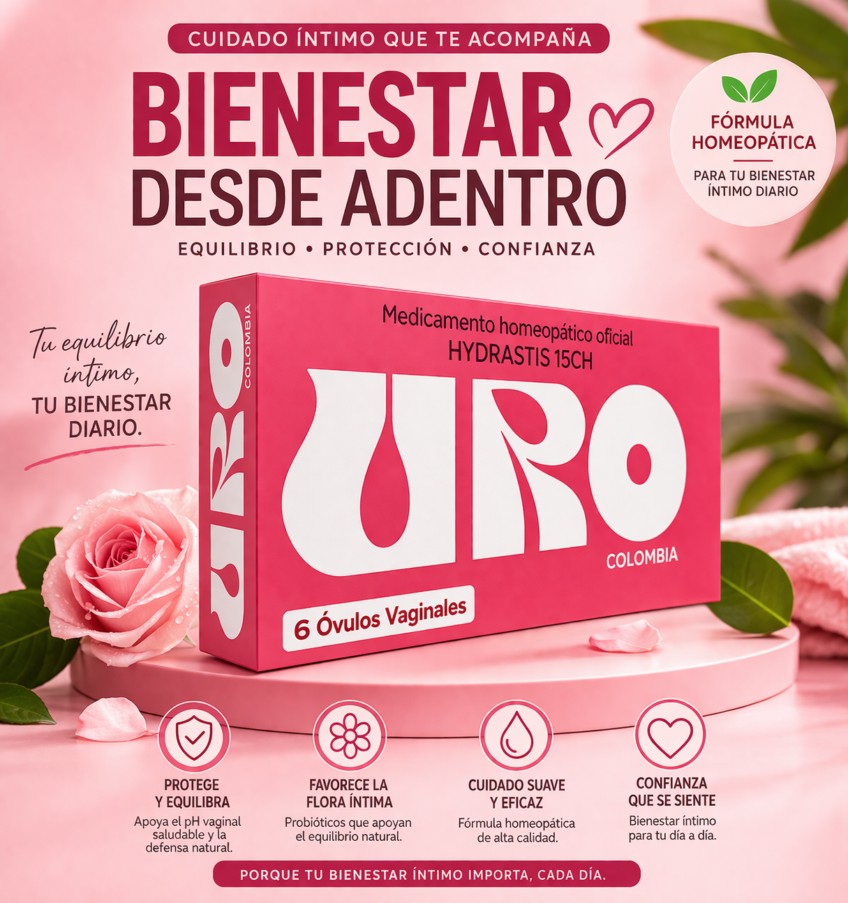 Uro en ovulos