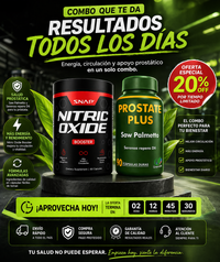 Combo Nitric Oxide y Postate Plus
