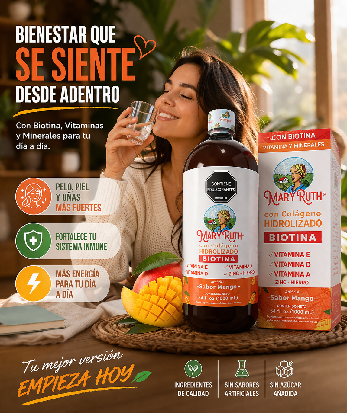 Mary Ruth con INVIMA