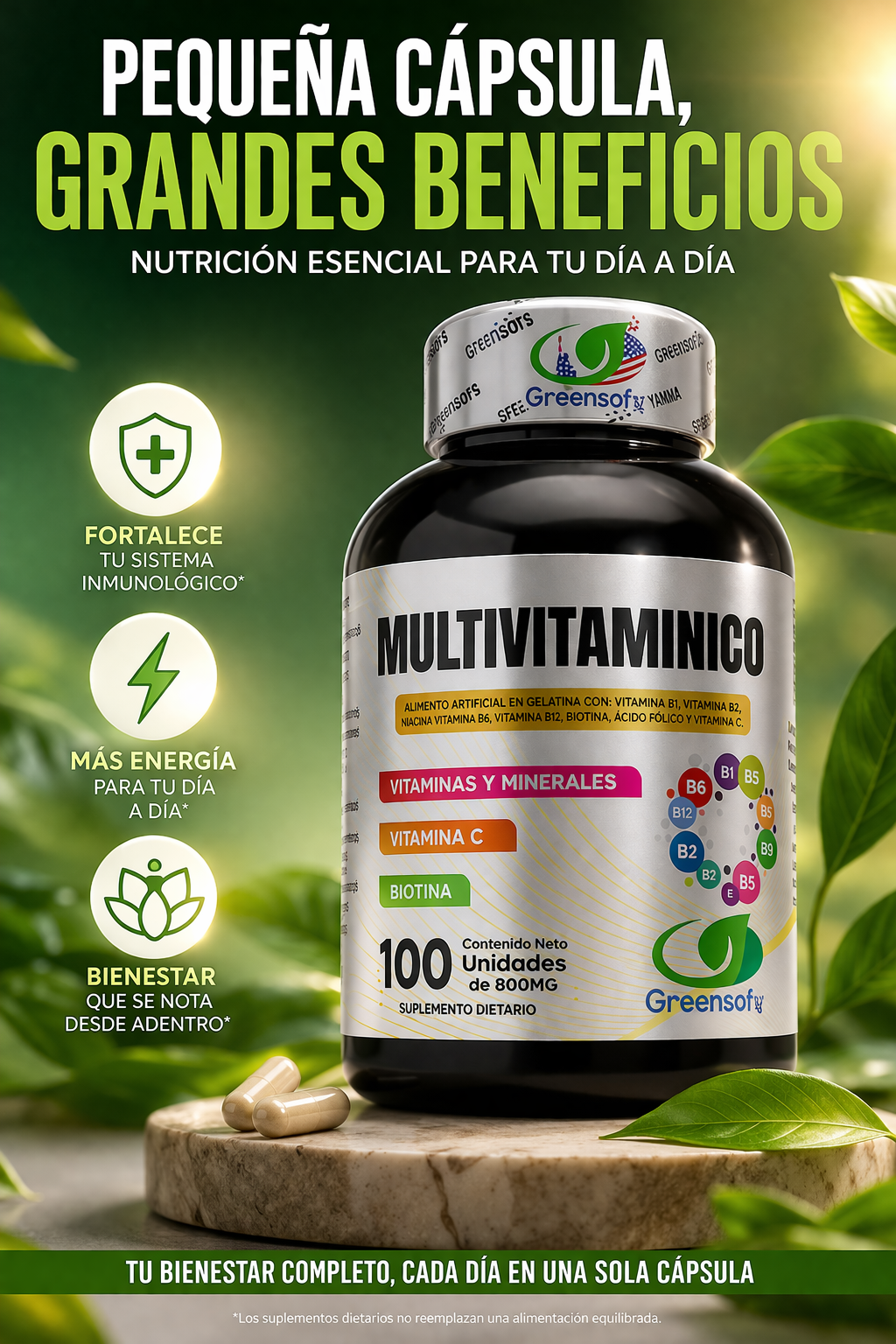 Multivitaminico Greensoft