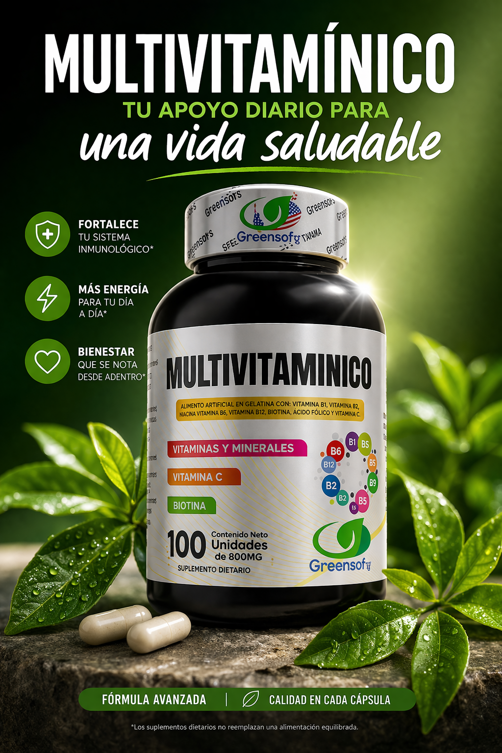 Multivitaminico Greensoft