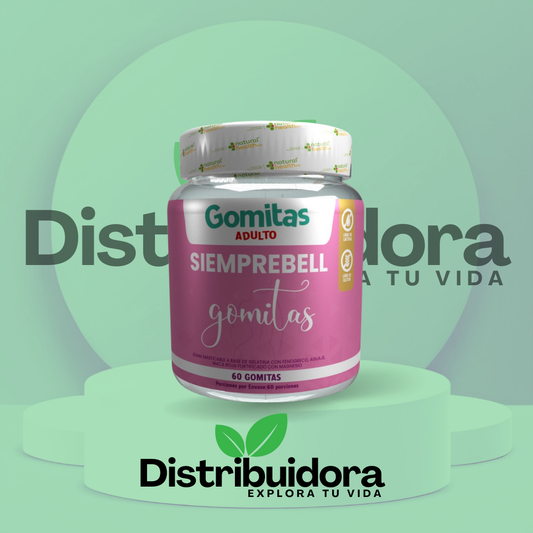 Gomitas Siemprebell Aguaje maca fenogreco