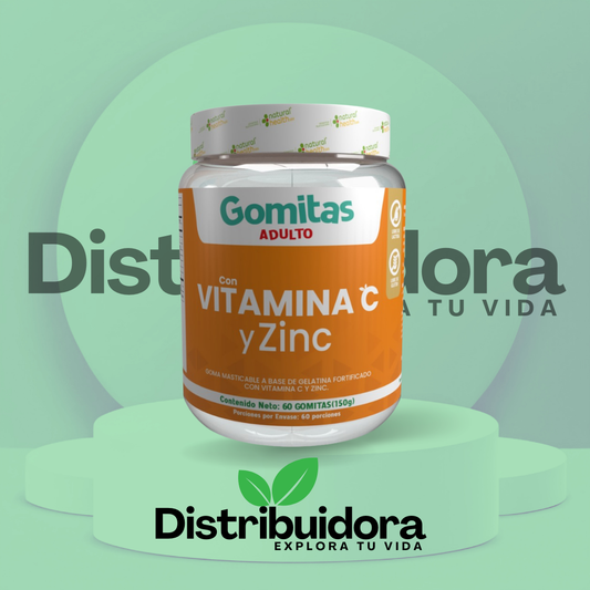 Gomitas vitamina C y  Zinc