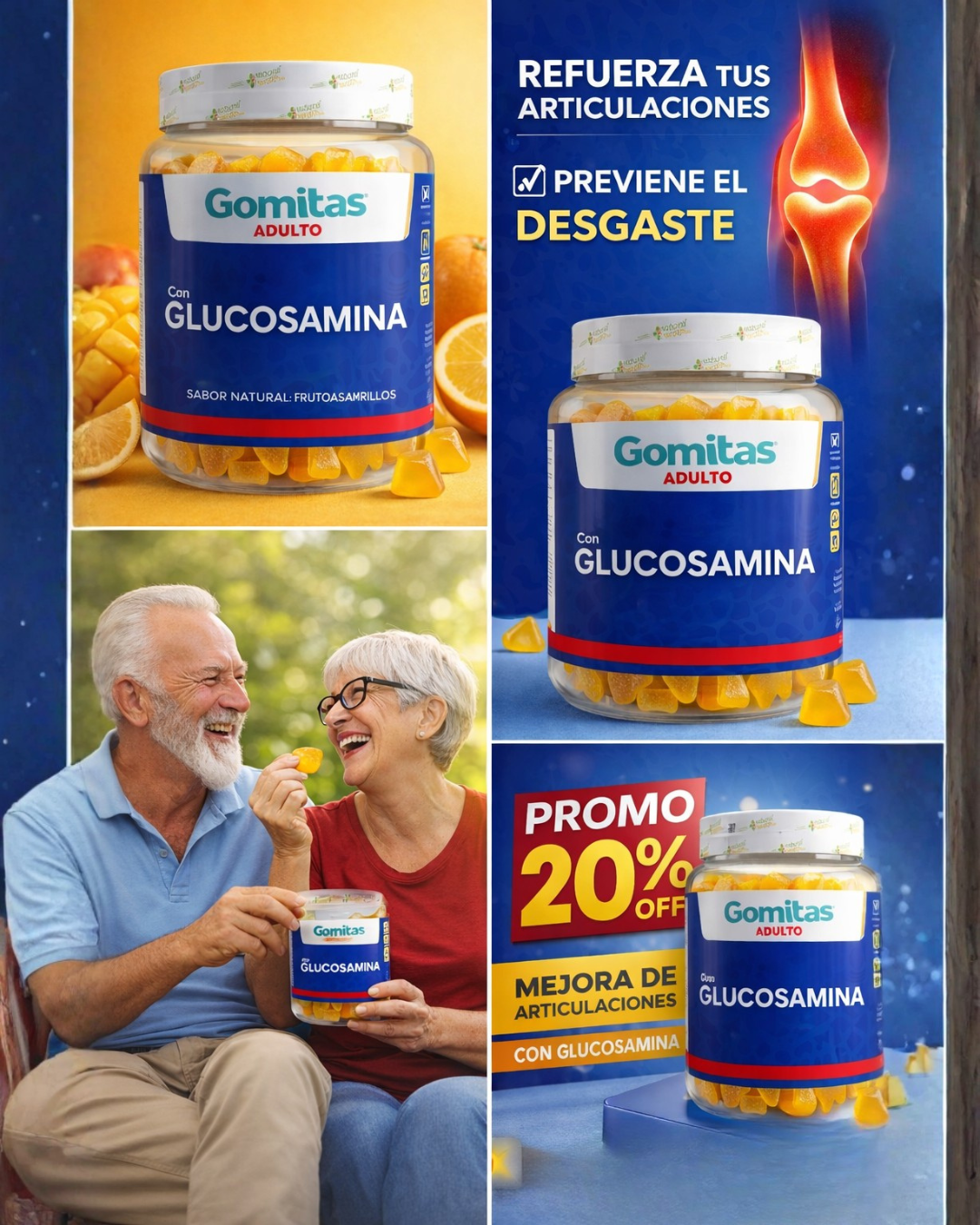 Gomitas Glucosamina