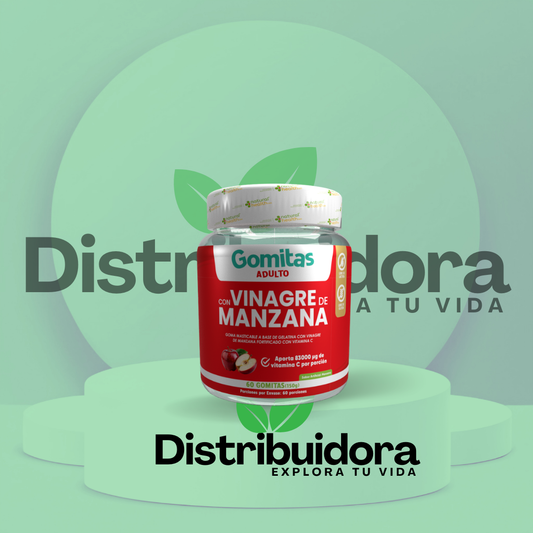 Gomitas vinagre de Manzana x 60 registro INVIMA
